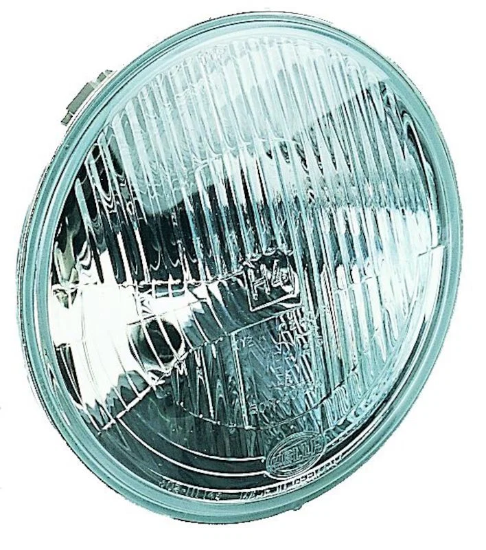 002395031 – HELLA Headlight Conversion Kit, Replaces 7 Inch Round H6024 Lined Lens H4 Bulb Without Turn Signal Single
